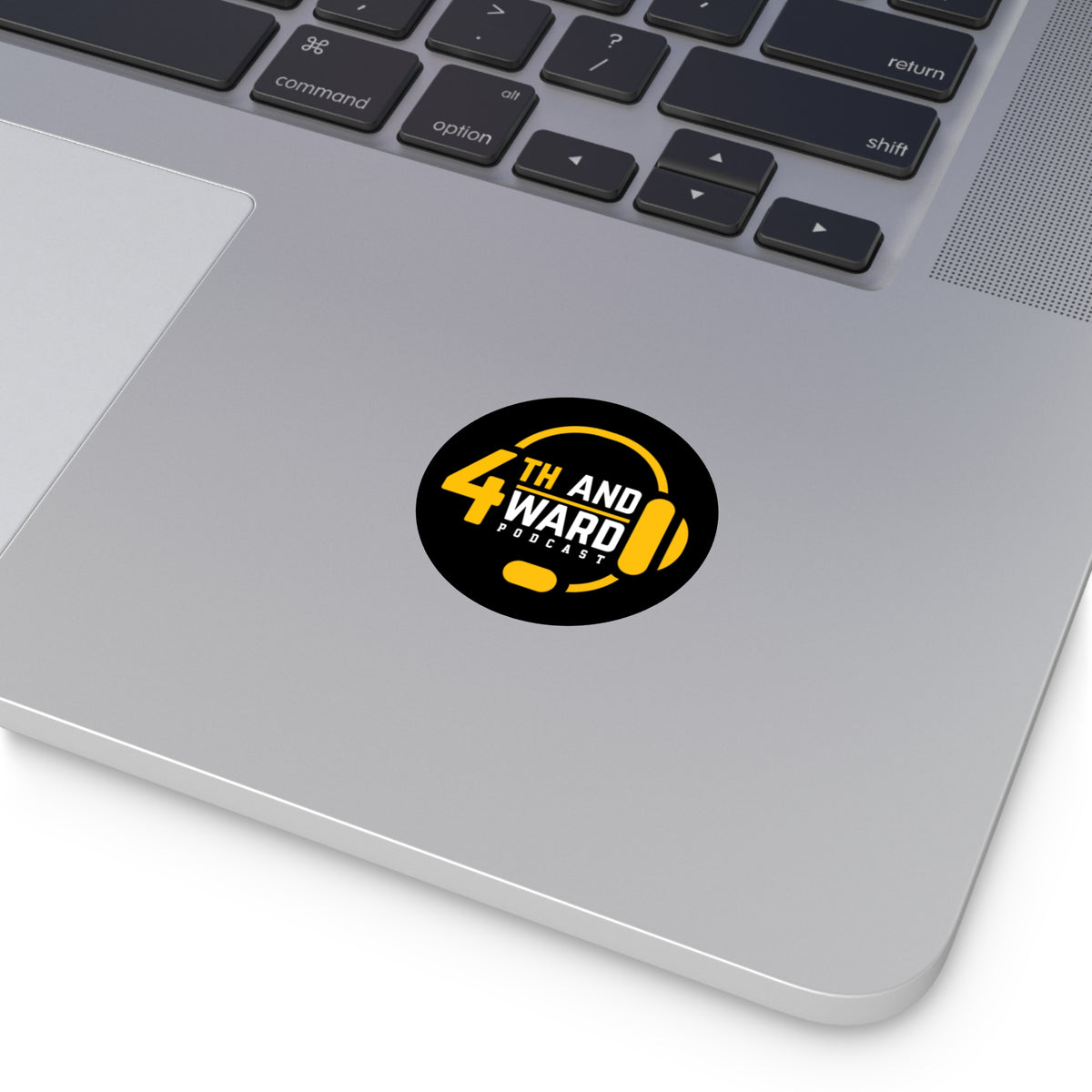 4th and Ward Podcast Vinyl Sticker
