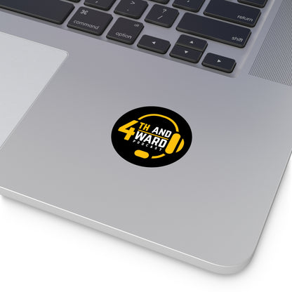 4th and Ward Podcast Vinyl Sticker